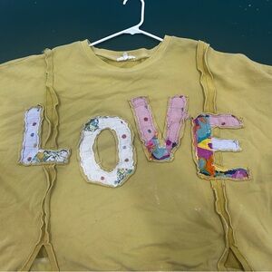 Umgee Yellow Love Blouse